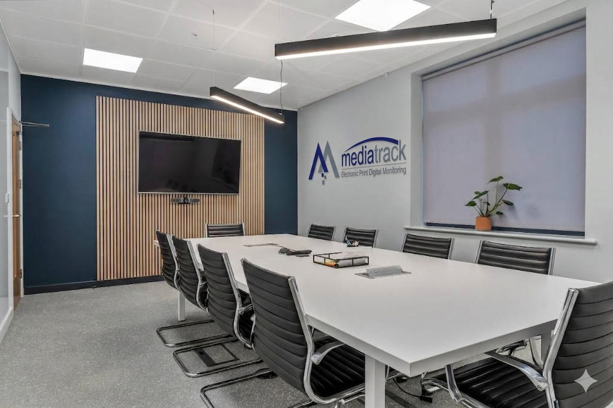 Mediatrack newsroom monitoring workspace